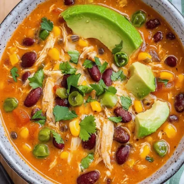 Chicken Enchilada Soup