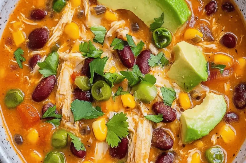 Chicken Enchilada Soup