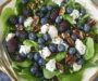 Delicious Blueberry Goat Cheese Salad with Crunchy Pecans