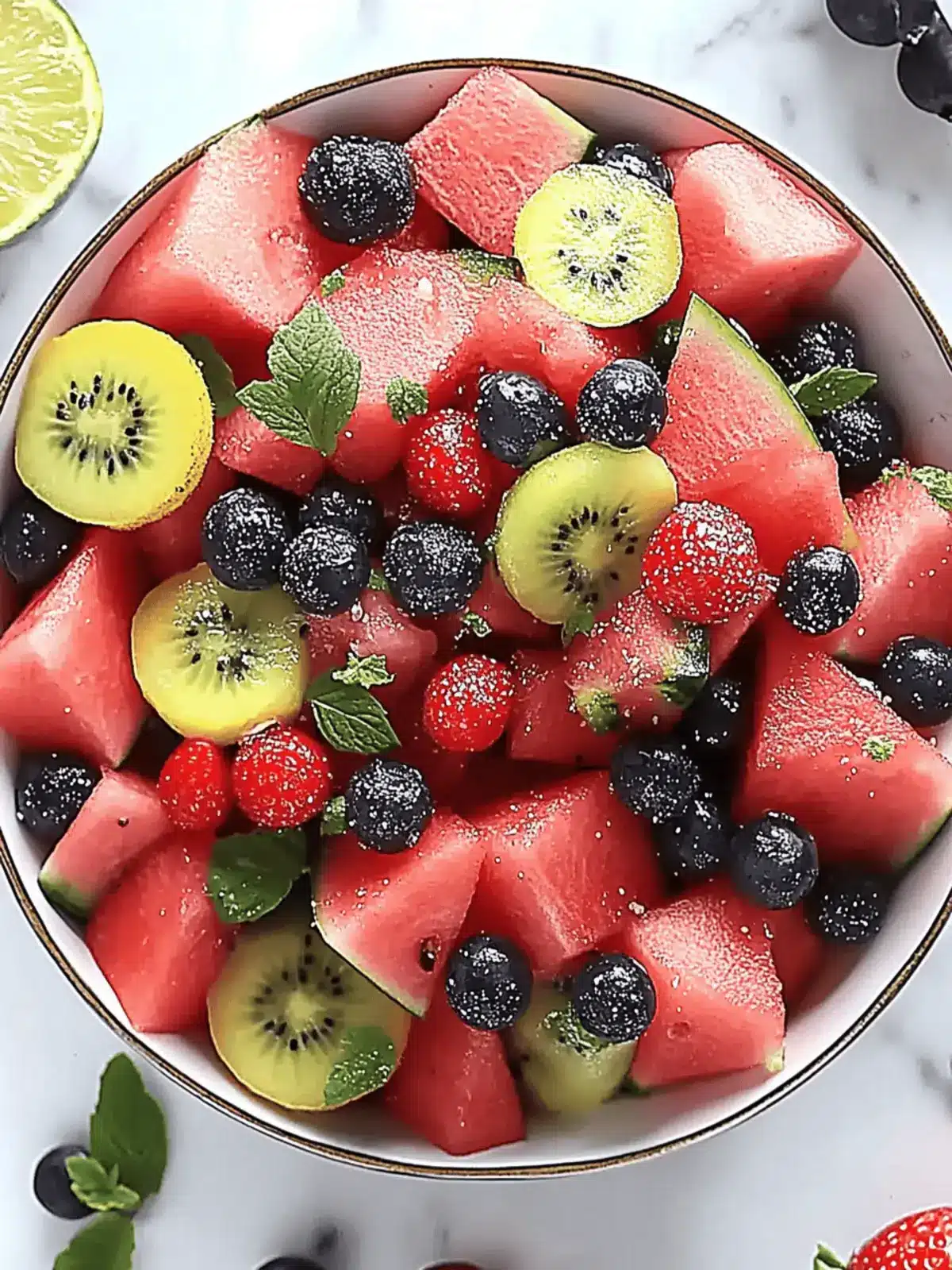 Watermelon Fruit Salad