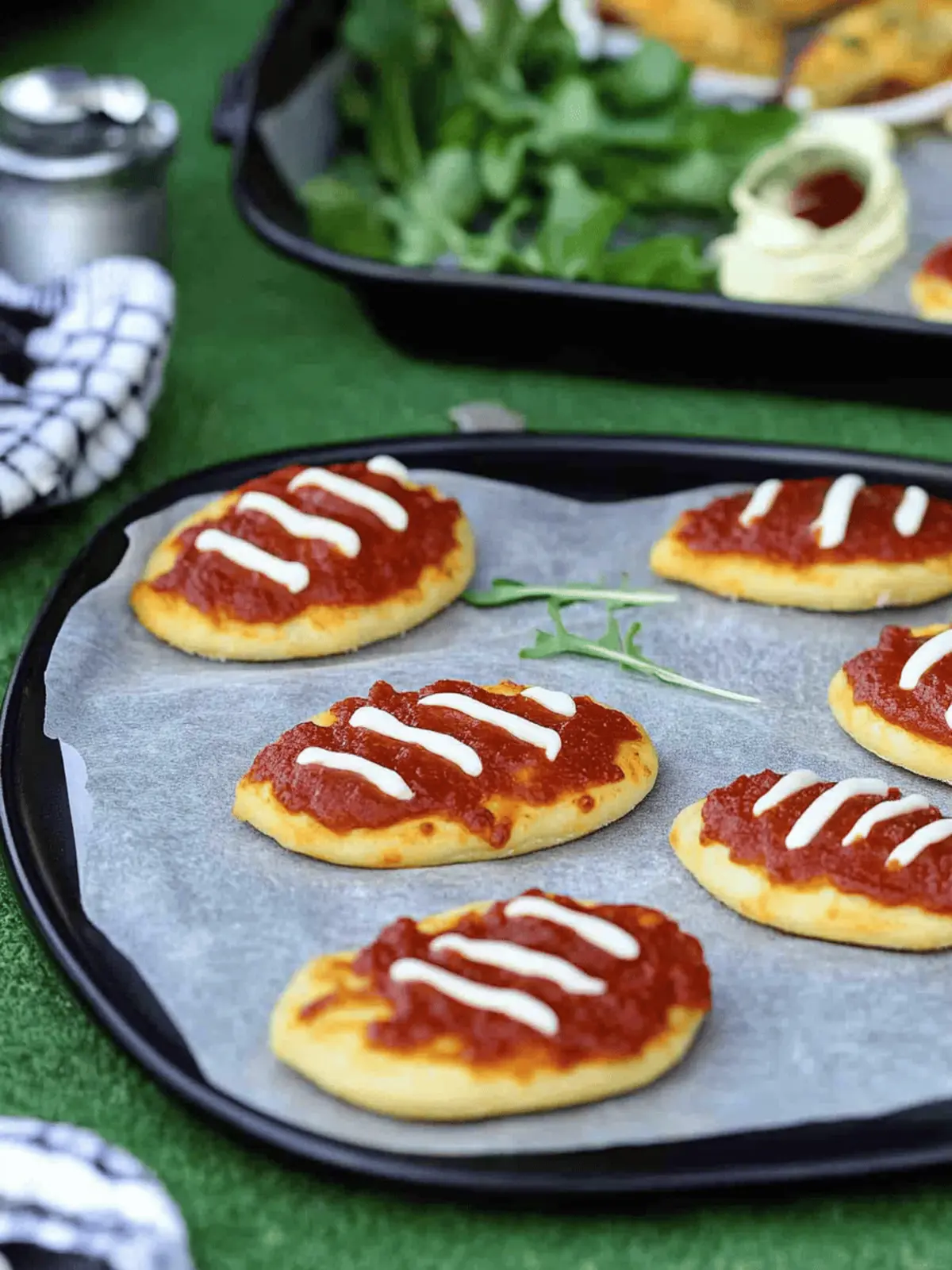 Mini Football Pizzas: A Kid-Friendly Game Day Delight