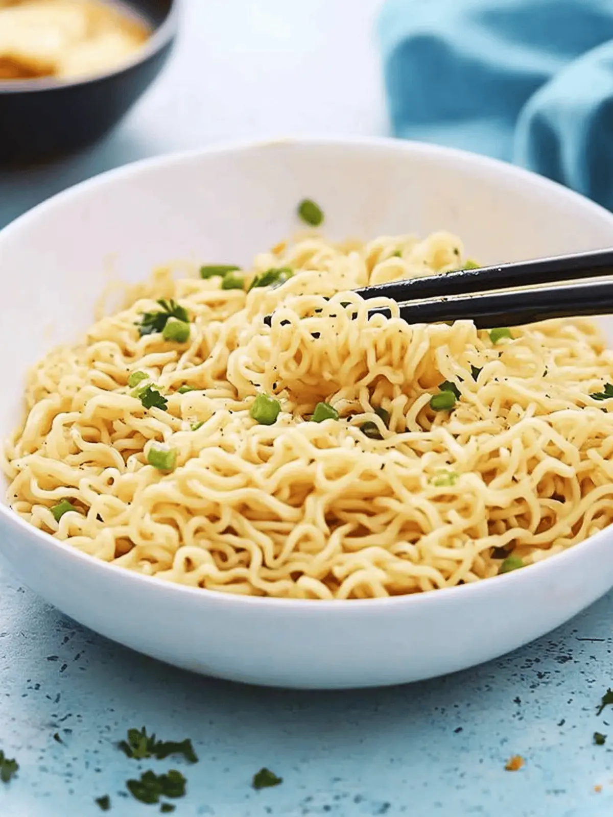 Garlic Butter Ramen Noodles Ready in 10 Minutes or Less