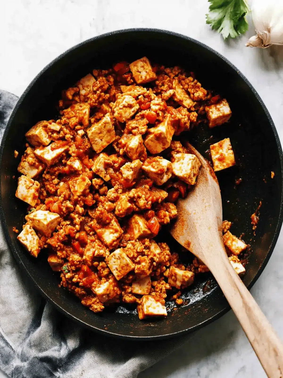 Delicious Spicy Sofritas Tofu for Your Next Taco Night