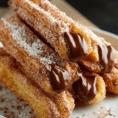 Nutella-Stuffed Churros