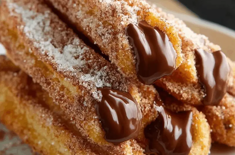 Nutella-Stuffed Churros
