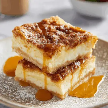 Sopapilla Cheesecake Bars