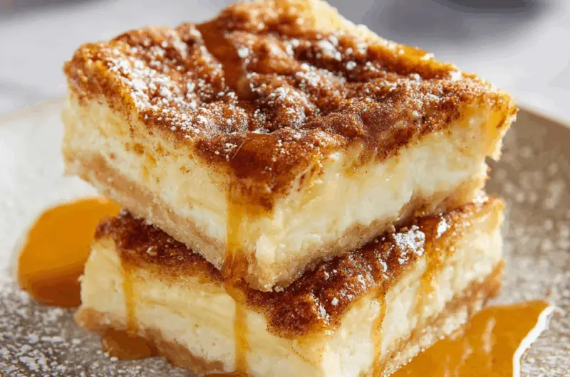 Sopapilla Cheesecake Bars