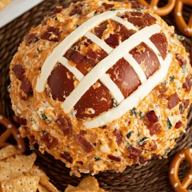 Football Cheese Ball