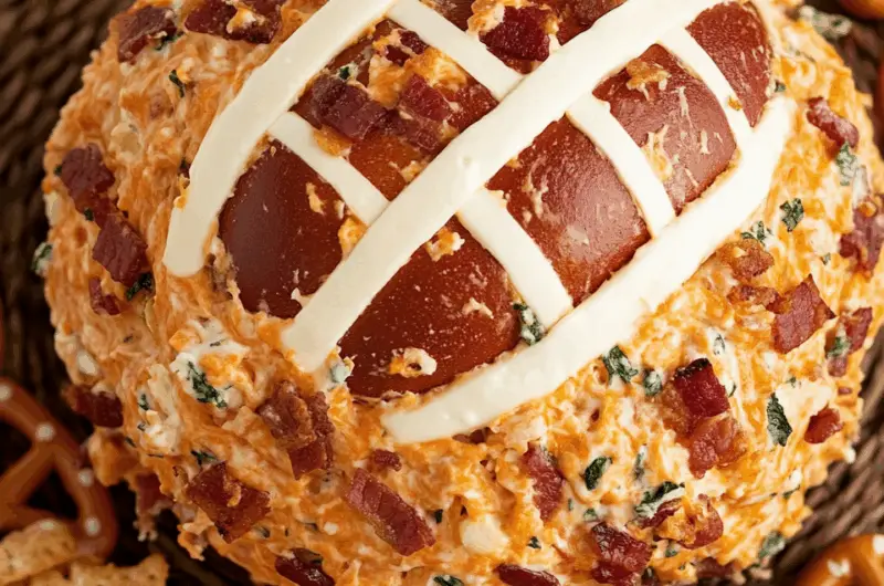Football Cheese Ball
