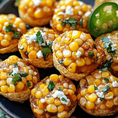 Spicy Mexican Corn Bites