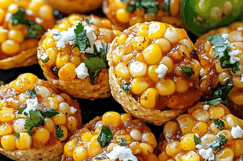 Spicy Mexican Corn Bites