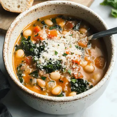 Tuscan Ribollita Bean Soup