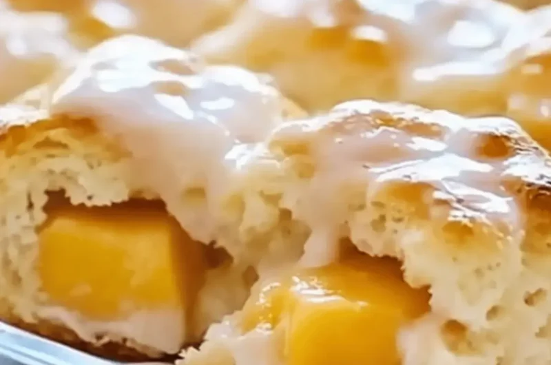 Peach Butter Swim Biscuits