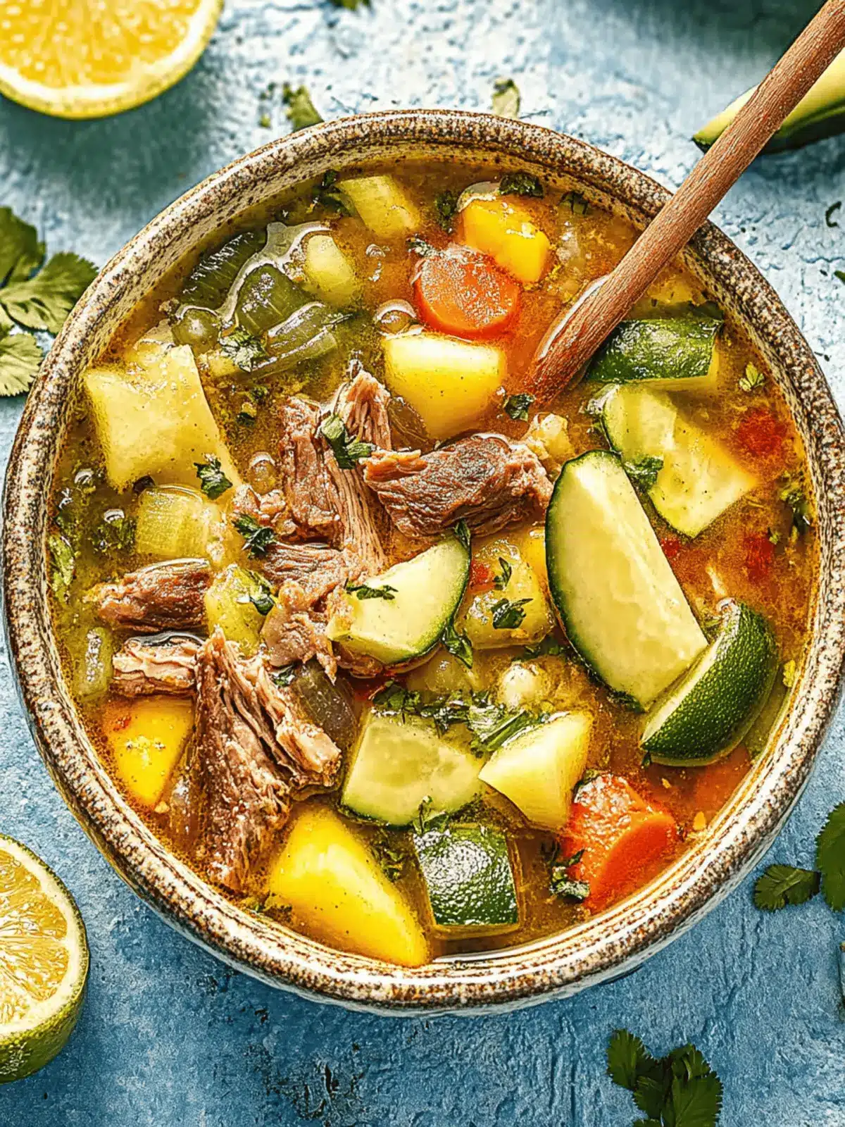 Hearty Caldo de Res: Comforting Mexican Beef Soup Recipe