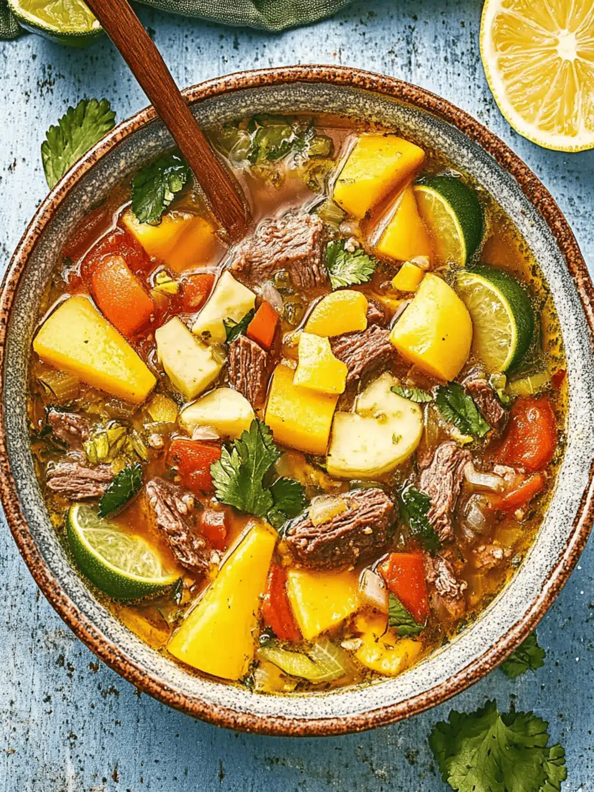 Hearty Caldo de Res: Comforting Mexican Beef Soup Recipe
