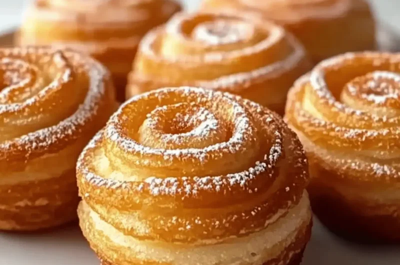 Churro Cruffins