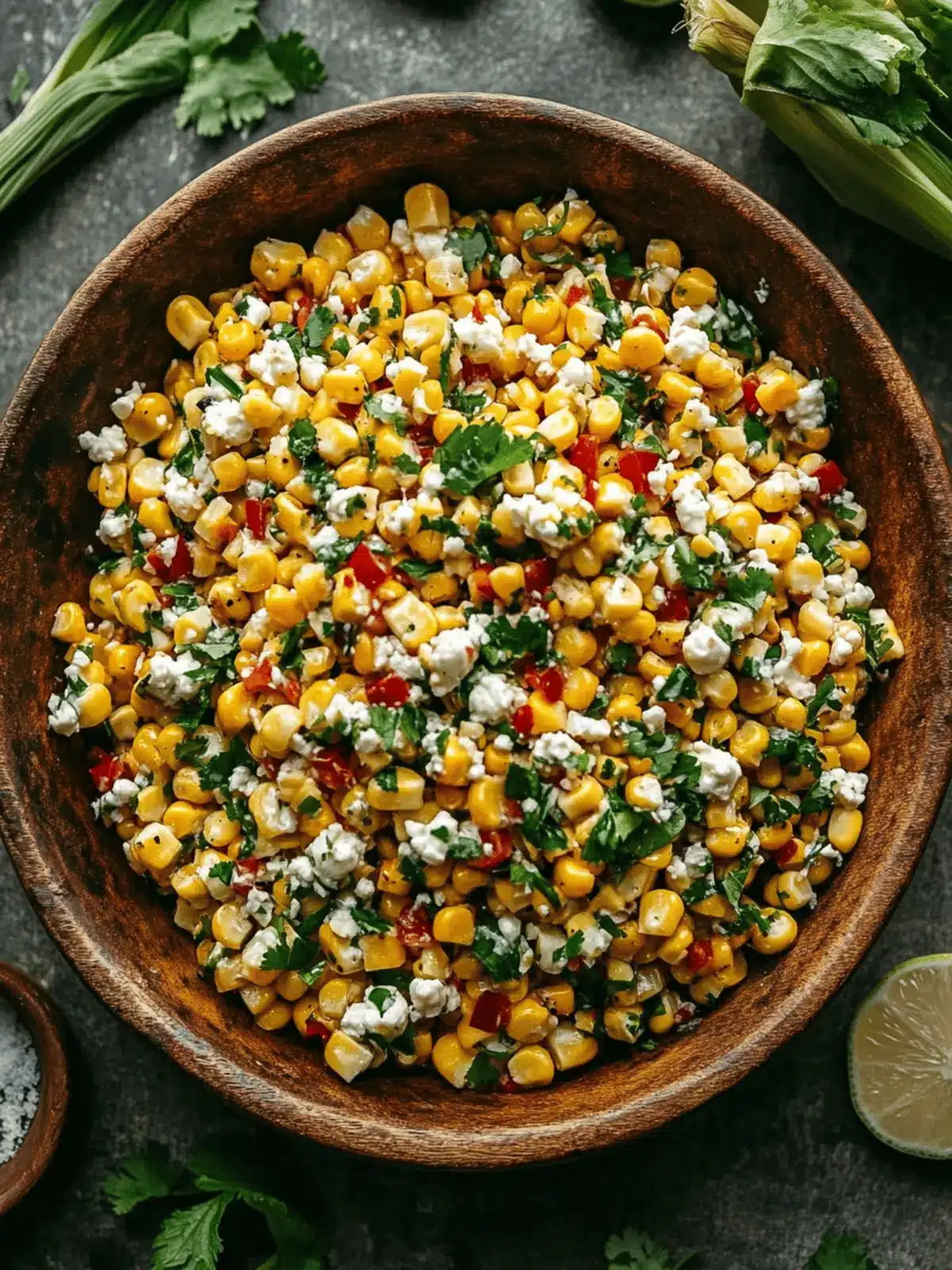 Delicious Street Corn Salad: Customize Your Perfect Bite