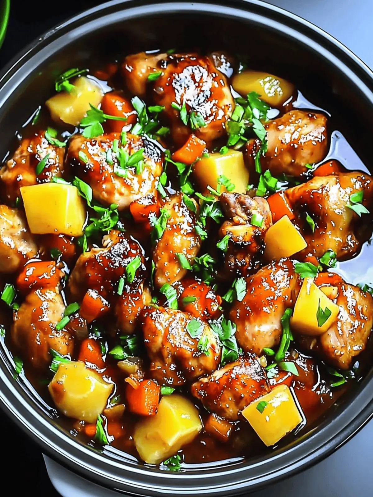 Savory Hawaiian Crockpot Chicken for Effortless Family Dinners