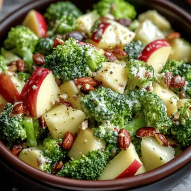Honeycrisp Apple Broccoli Salad