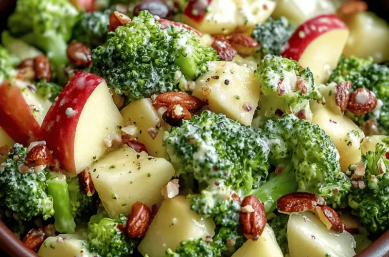 Honeycrisp Apple Broccoli Salad