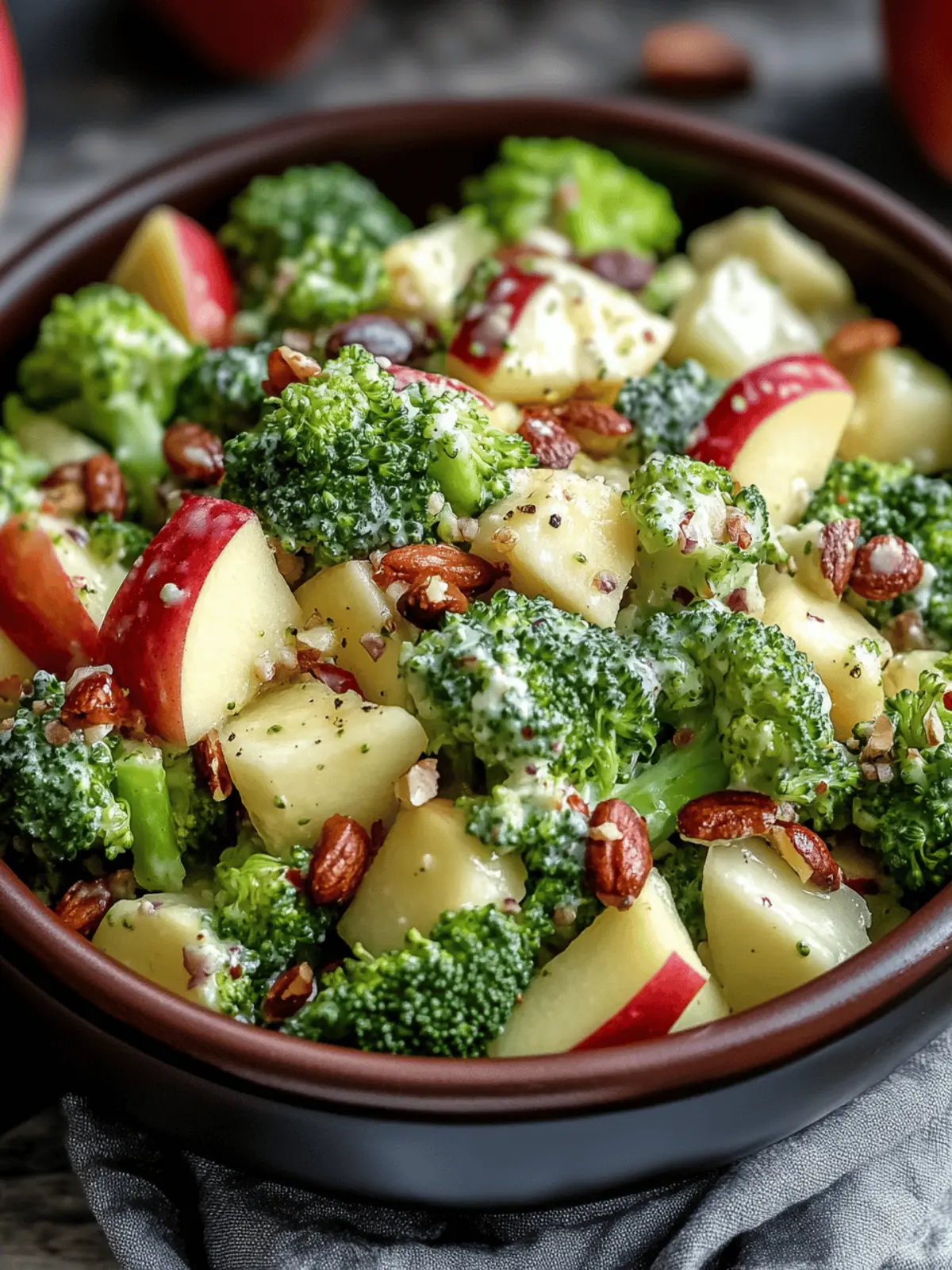 Honeycrisp Apple Broccoli Salad
