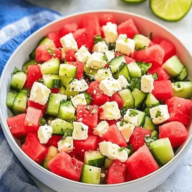 Watermelon Feta Salad