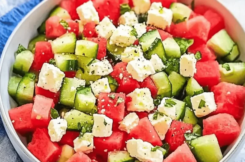 Watermelon Feta Salad