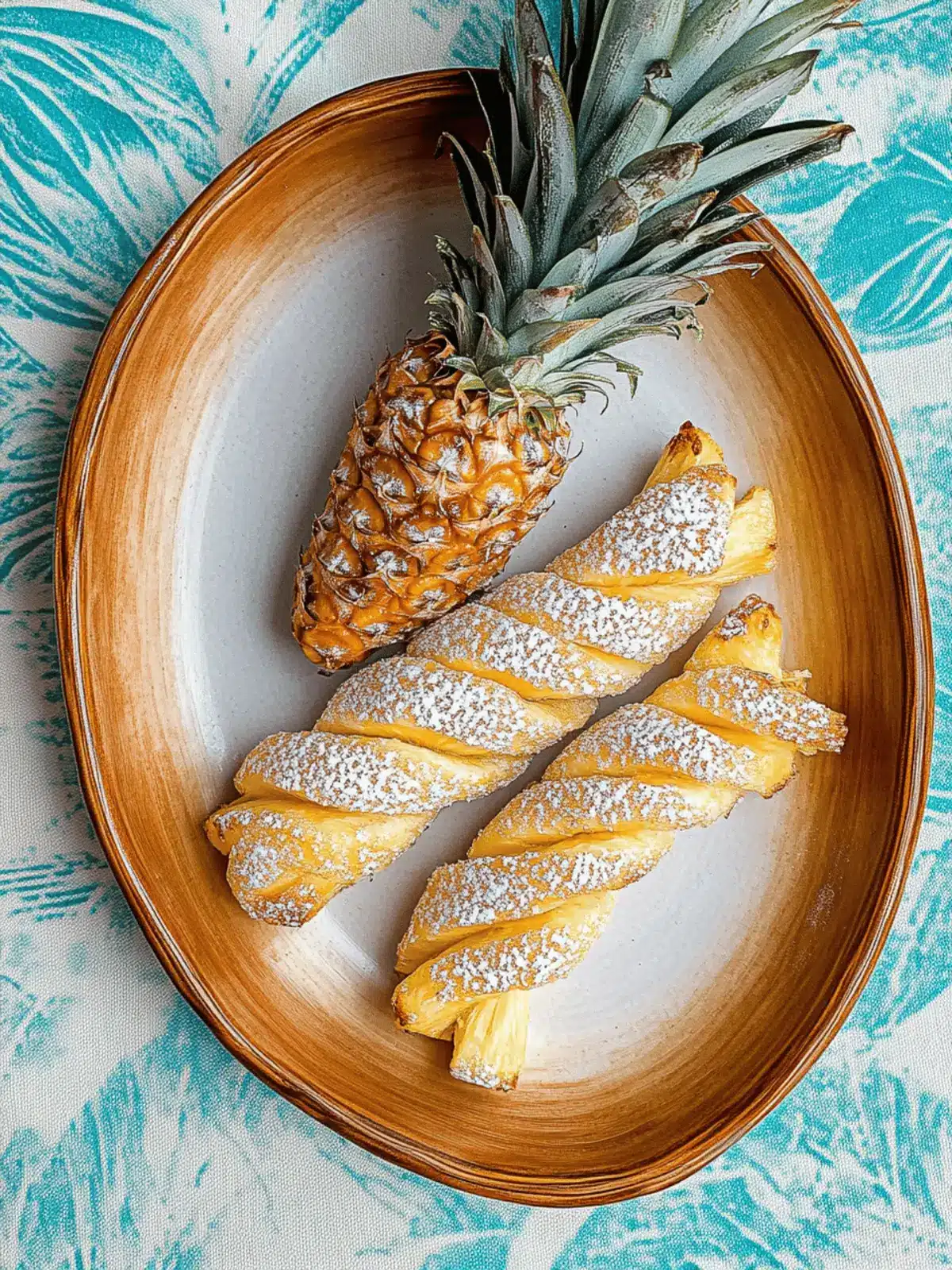 Flaky Pineapple Brocas: Sweeten Your Day with This Delight!