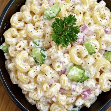 Mom’s Signature Macaroni Salad