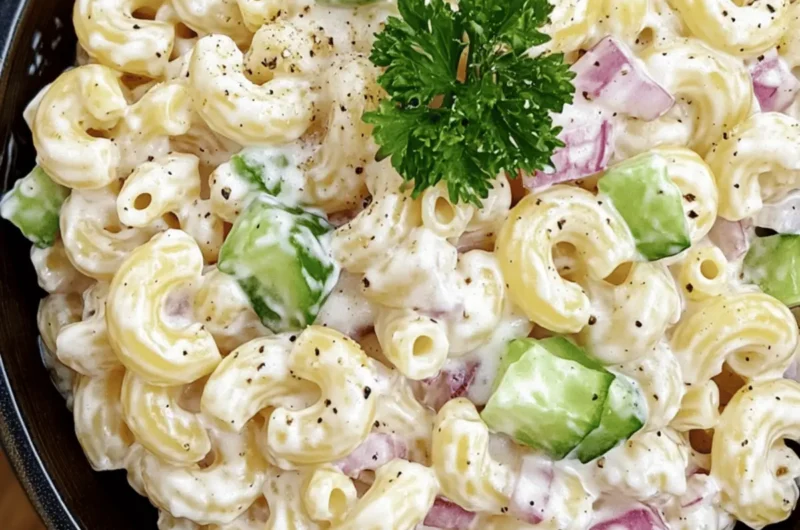 Mom’s Signature Macaroni Salad