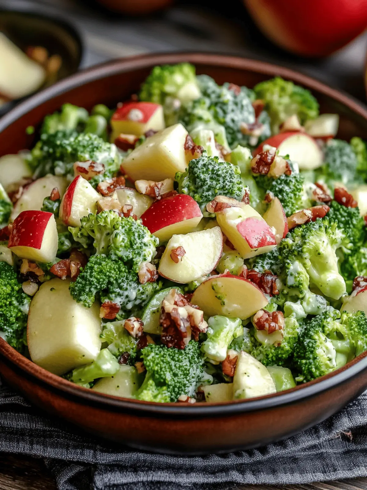 Honeycrisp Apple Broccoli Salad