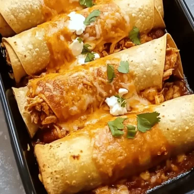 Crispy Chicken Taquitos