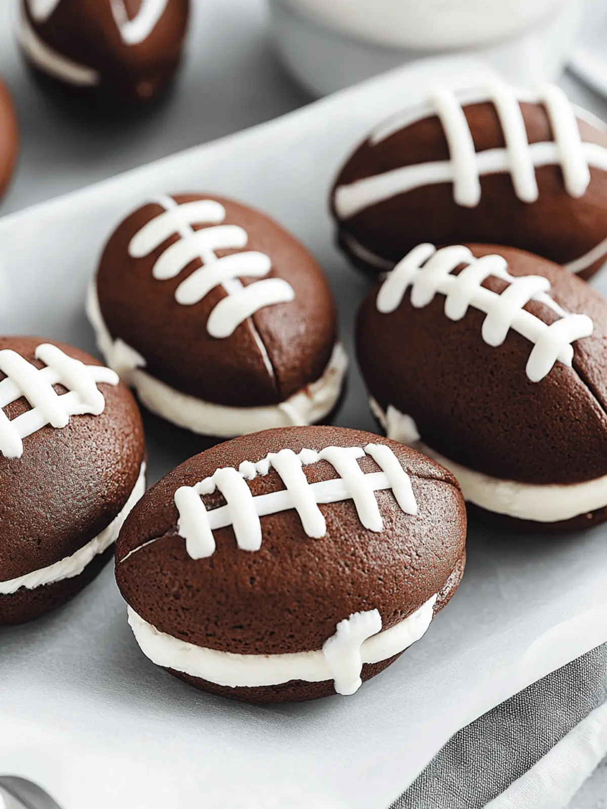 Football Whoopie Pies: A Game-Day Treat Everyone Will Love