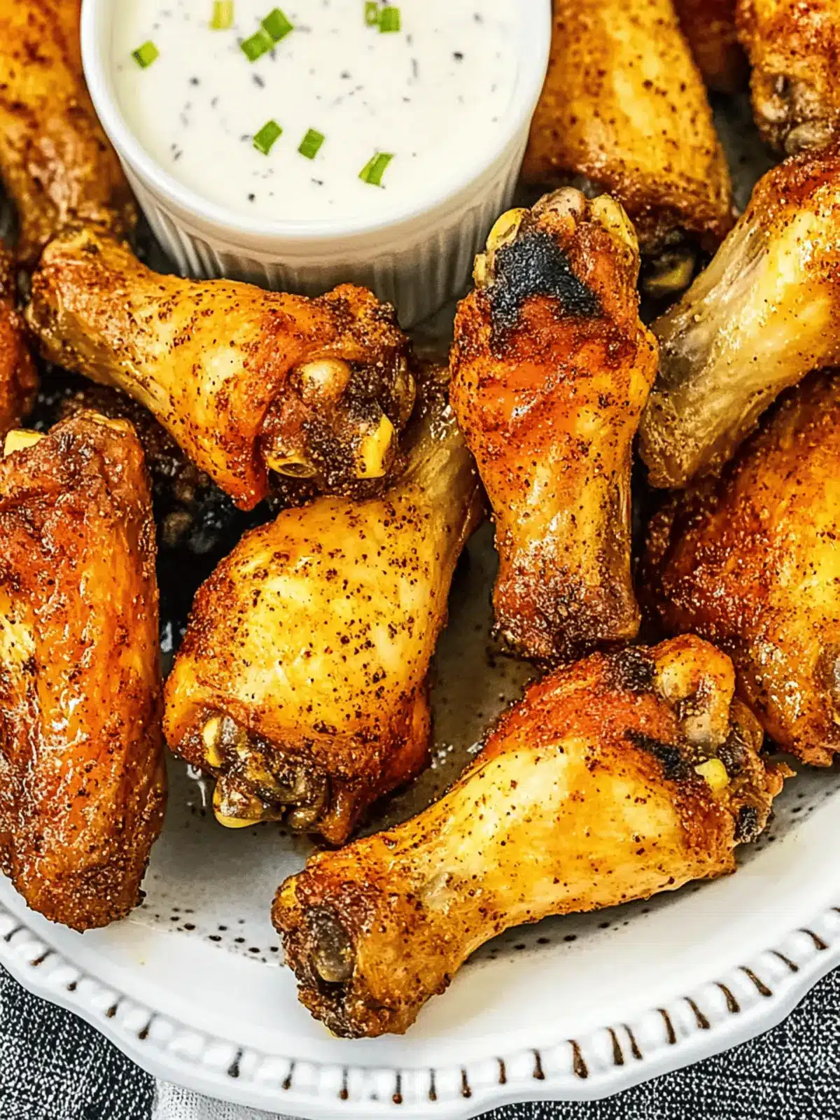 Air Fryer Nashville Hot Wings