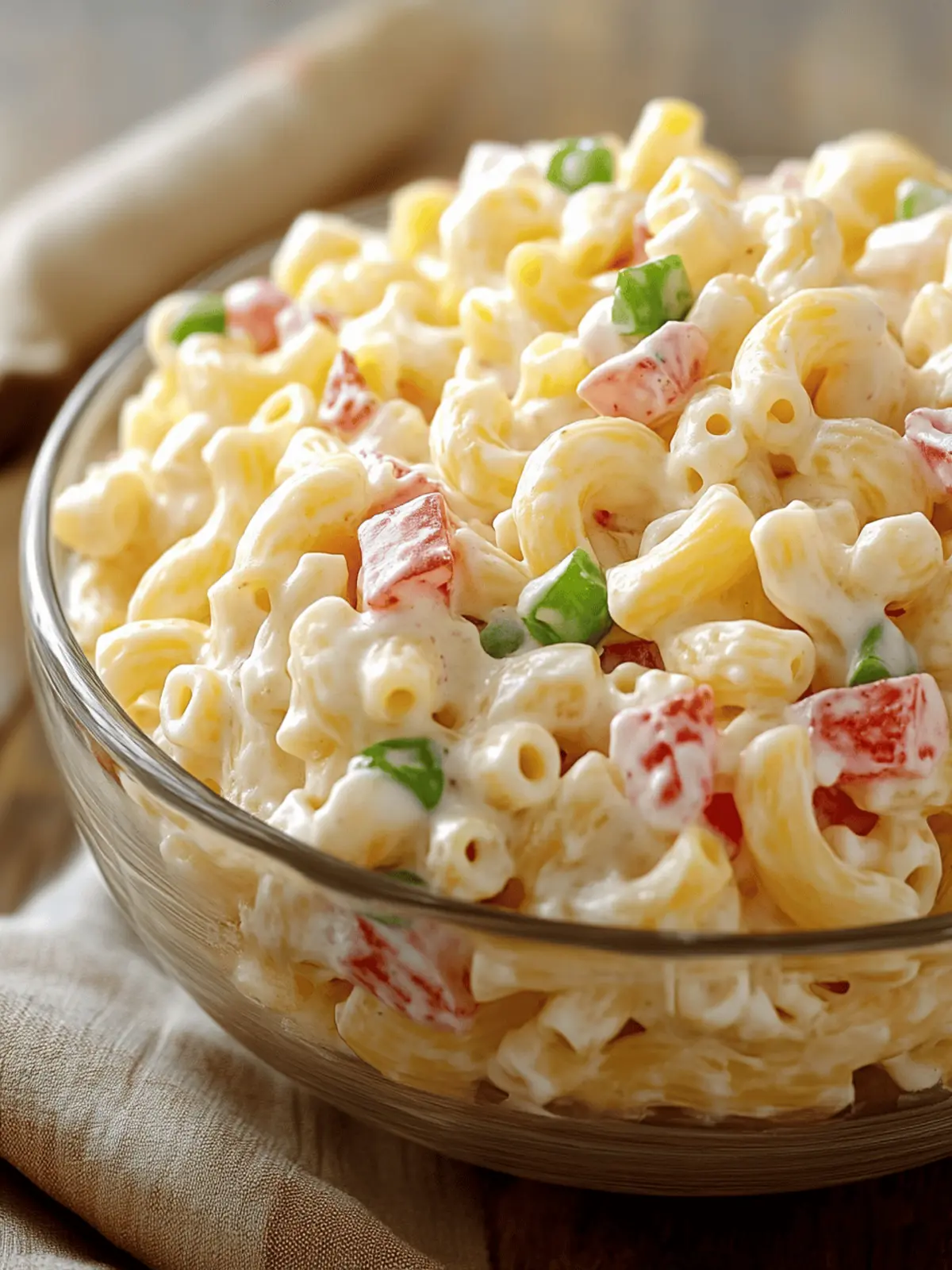 Amish Macaroni Salad