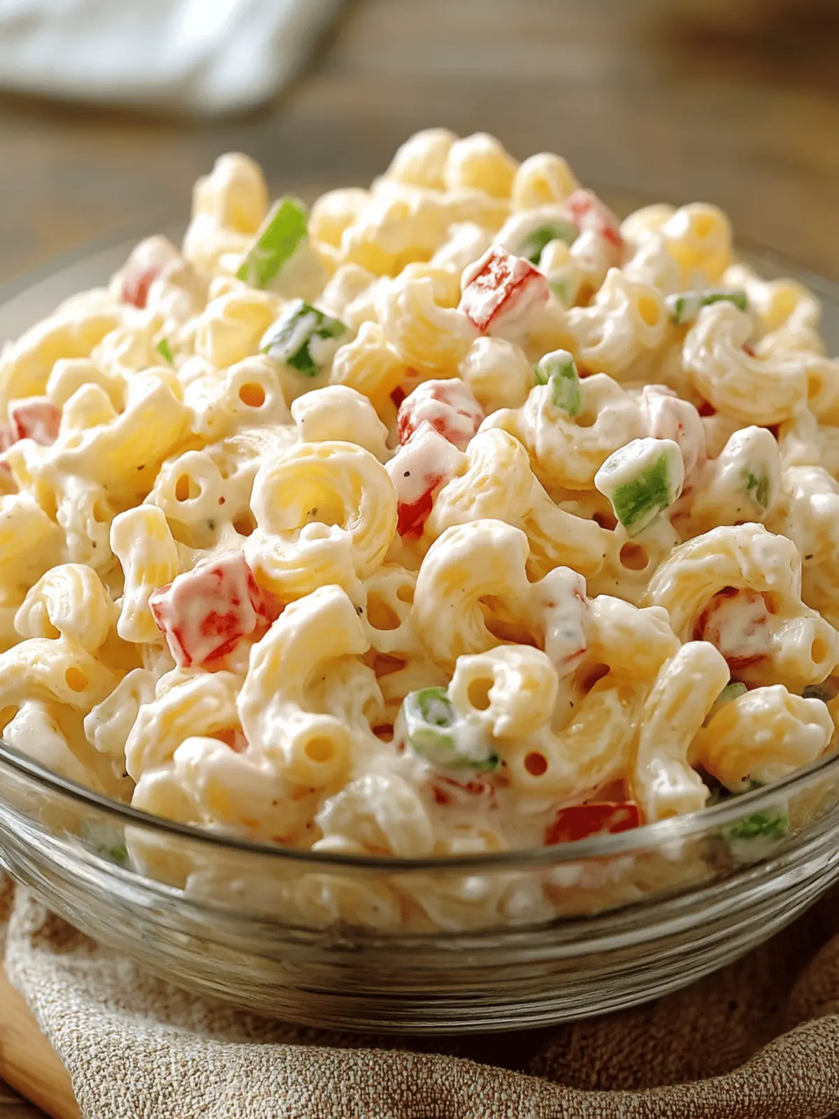 Amish Macaroni Salad