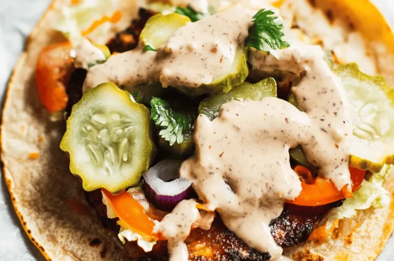 Smash Burger Tacos
