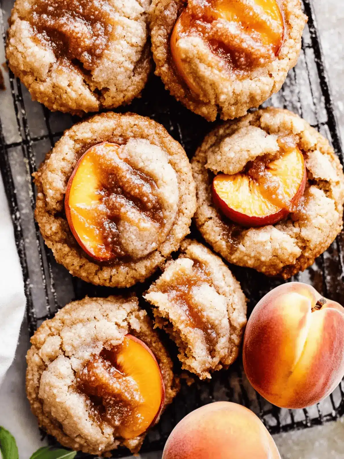Peach Cobbler Cookies that Taste Like Summer in Every Bite