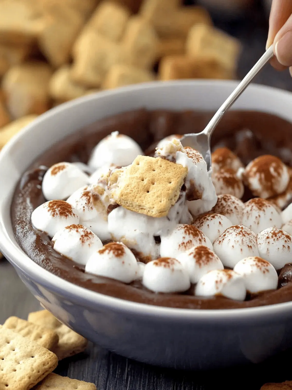 Melt-in-Your-Mouth S'mores Dip with Just 3 Ingredients