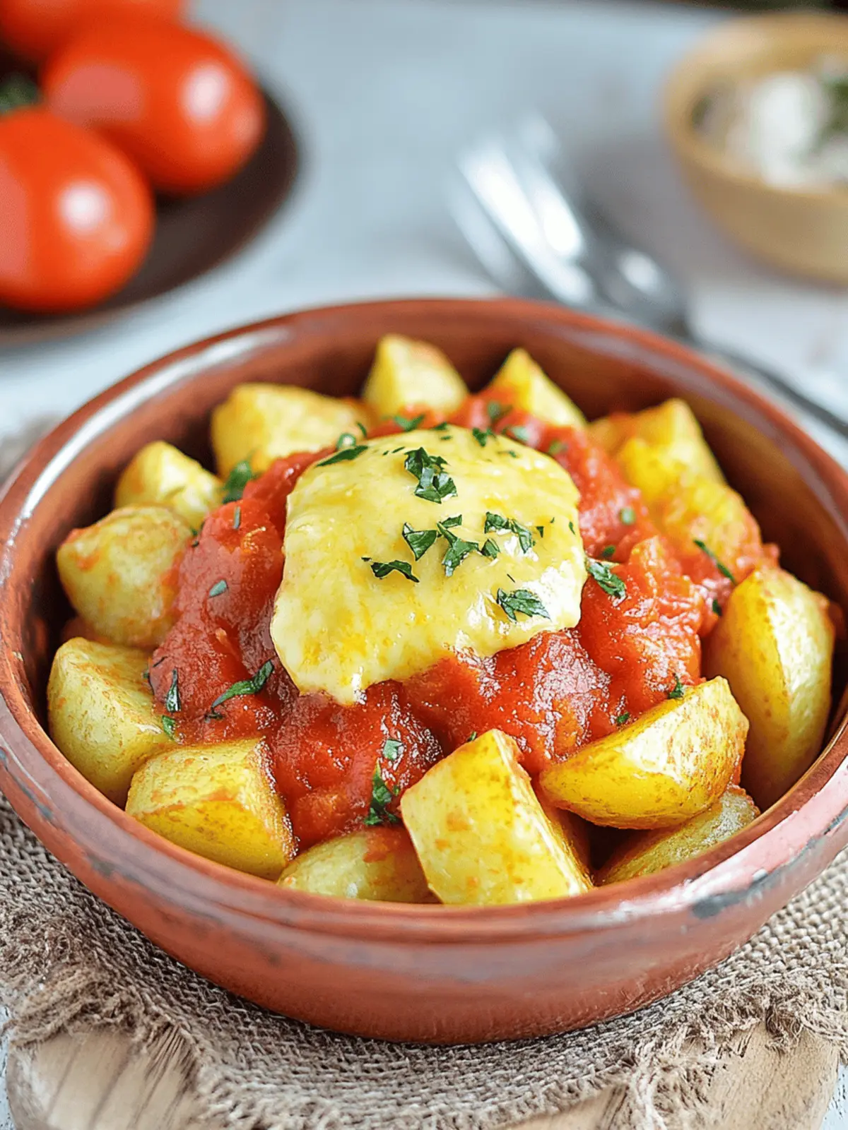 Spanish Patatas Bravas: Crispy Fries with Smoky Bliss