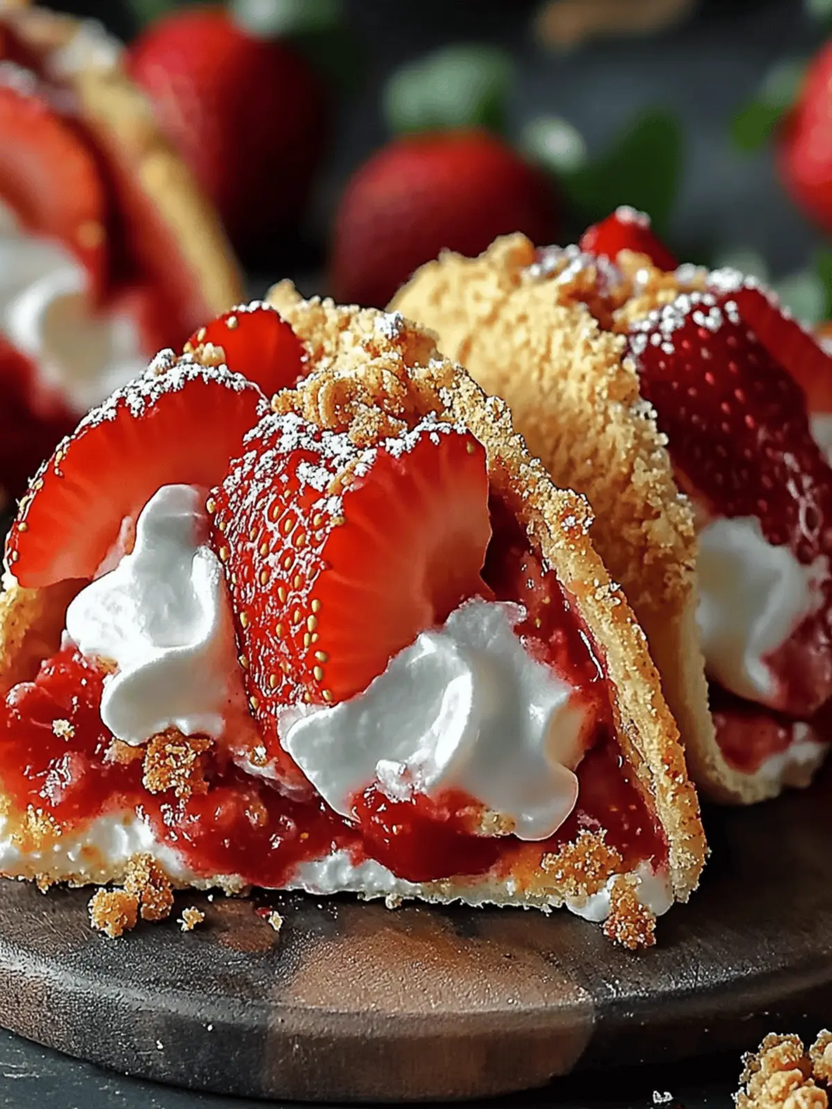 Strawberry Crunch Cheesecake Tacos: Your New Favorite Dessert