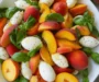 Peach Caprese Salad with Honey Balsamic Bliss