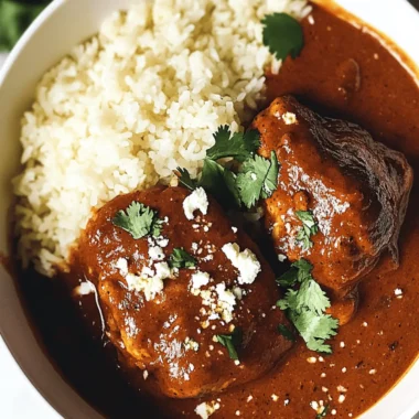 Chicken Mole Poblano