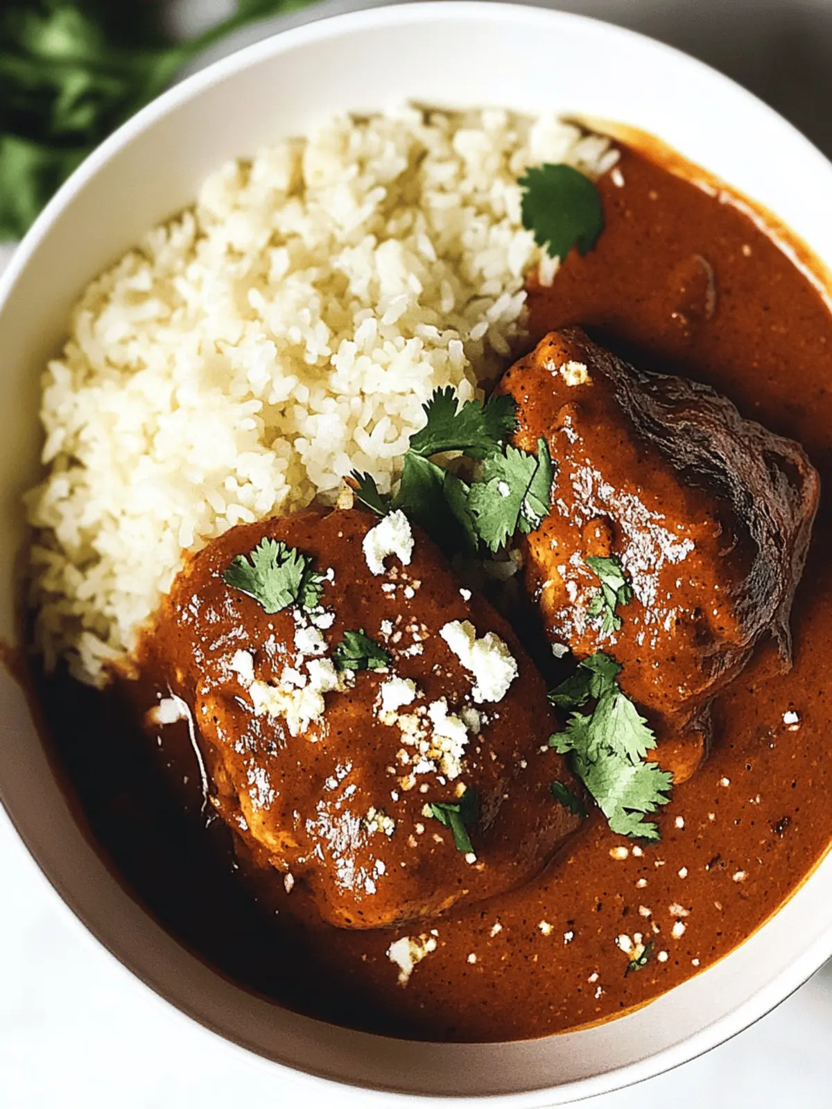 Chicken Mole Poblano