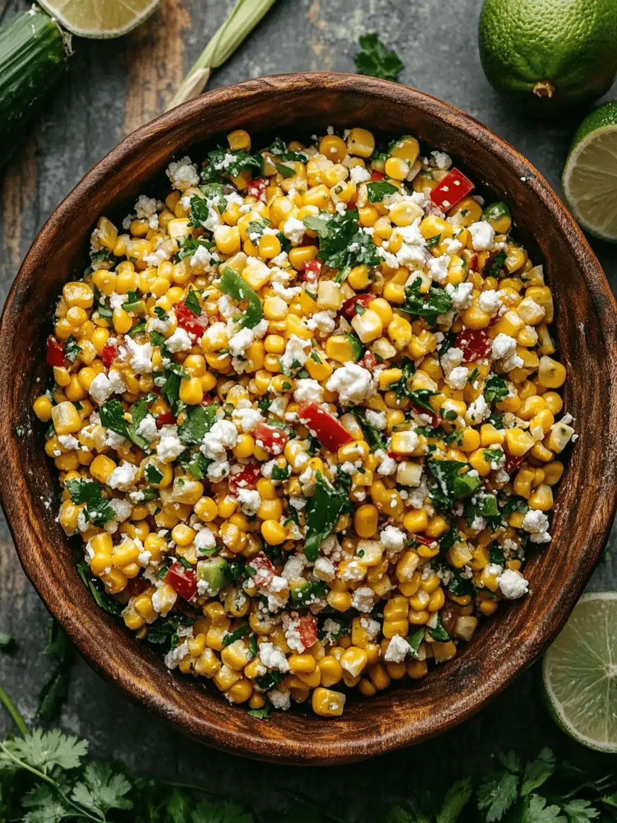 Delicious Street Corn Salad: Customize Your Perfect Bite