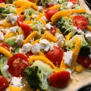 Cold Veggie Pizza