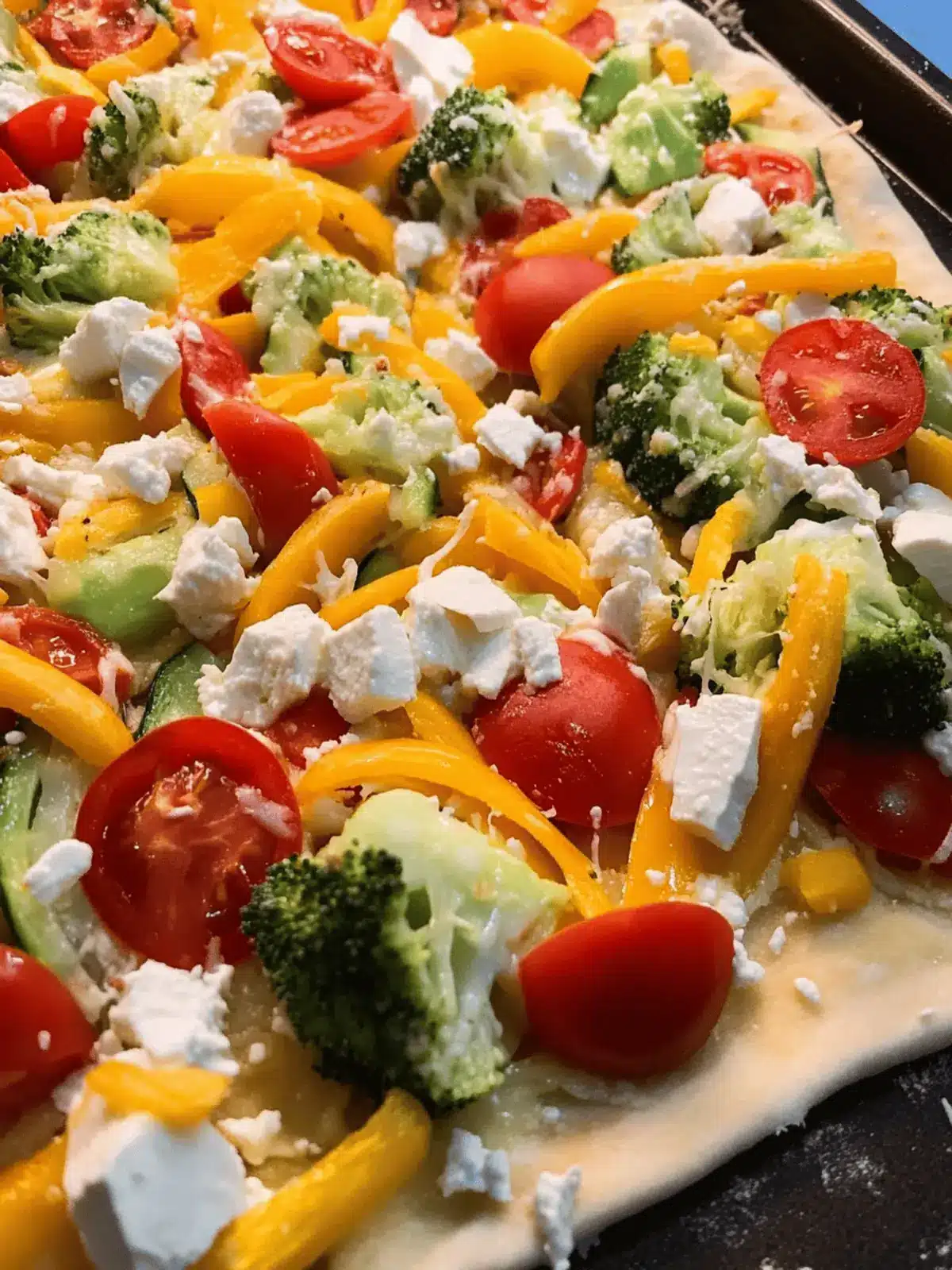 Cold Veggie Pizza