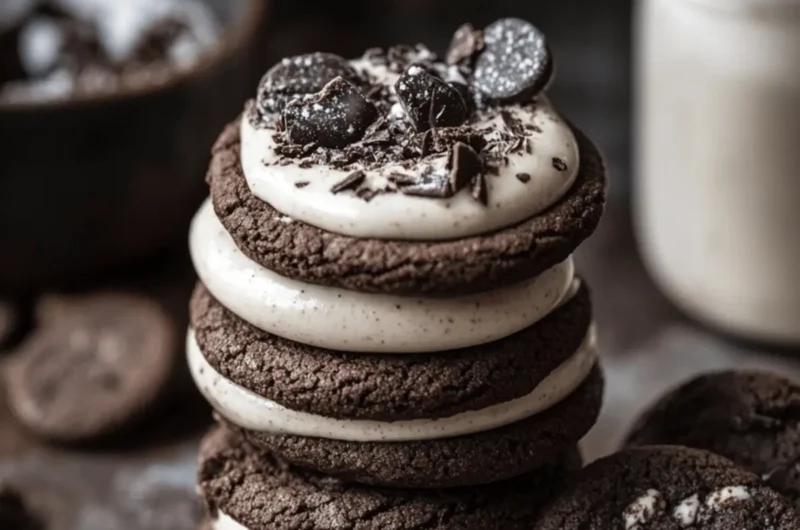 Cookies and Cream Milkshake Cookies