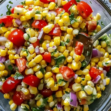 Fresh Summer Corn Salad