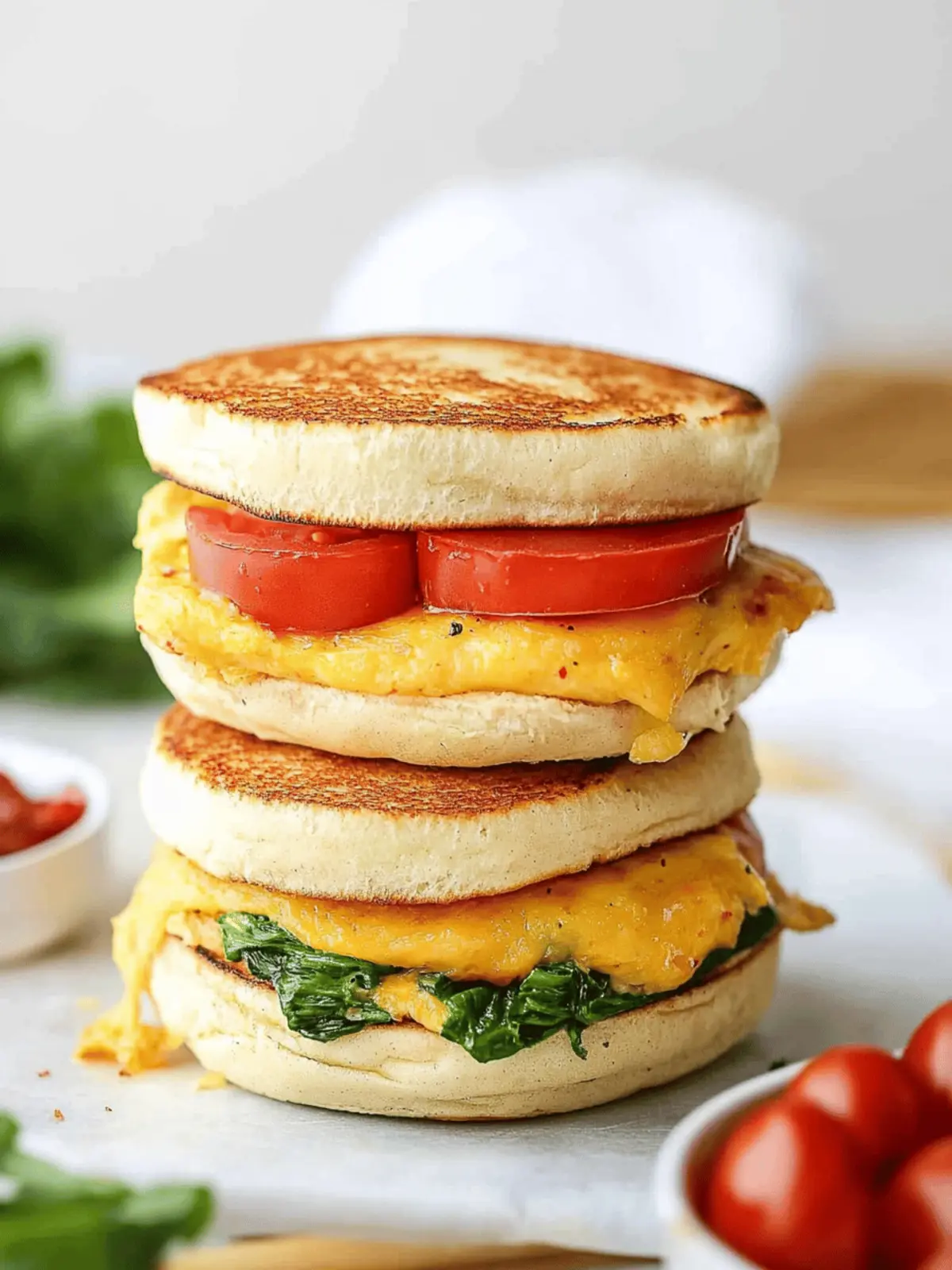 Protein-Packed Breakfast Sandwich for Energized Mornings